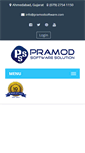 Mobile Screenshot of pramodsoftware.com